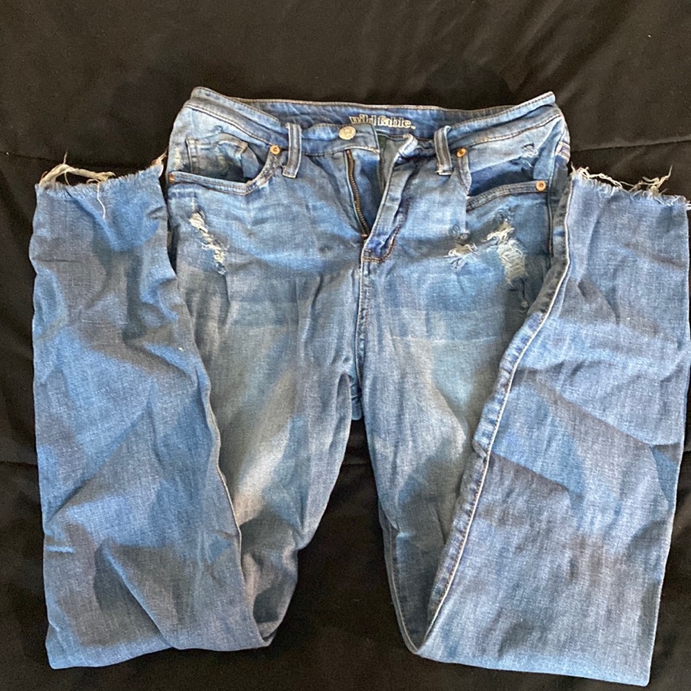 Distressed High Waist wild fable Skinny Jeans